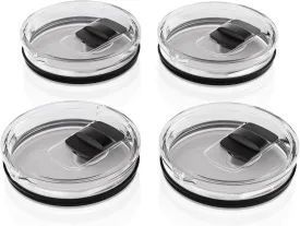20 oz Tumbler Lid for YETI, 4 Pack Magnetic Replacement Lids for 20 oz Tumbler & 10oz Lowball, 10 oz Mug, Spill Proof Cup Covers with Slide Switch, BPA Free