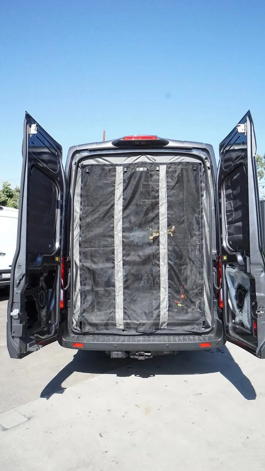 2014  Ford Transit Rear Door Bug Net (High Roof ONLY)