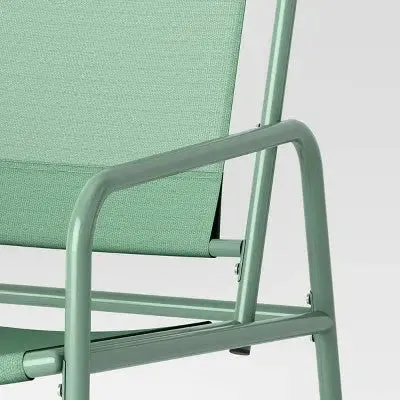 3pc Metal Patio Bistro Set, Outdoor Furniture Set- Green - Room Essentials