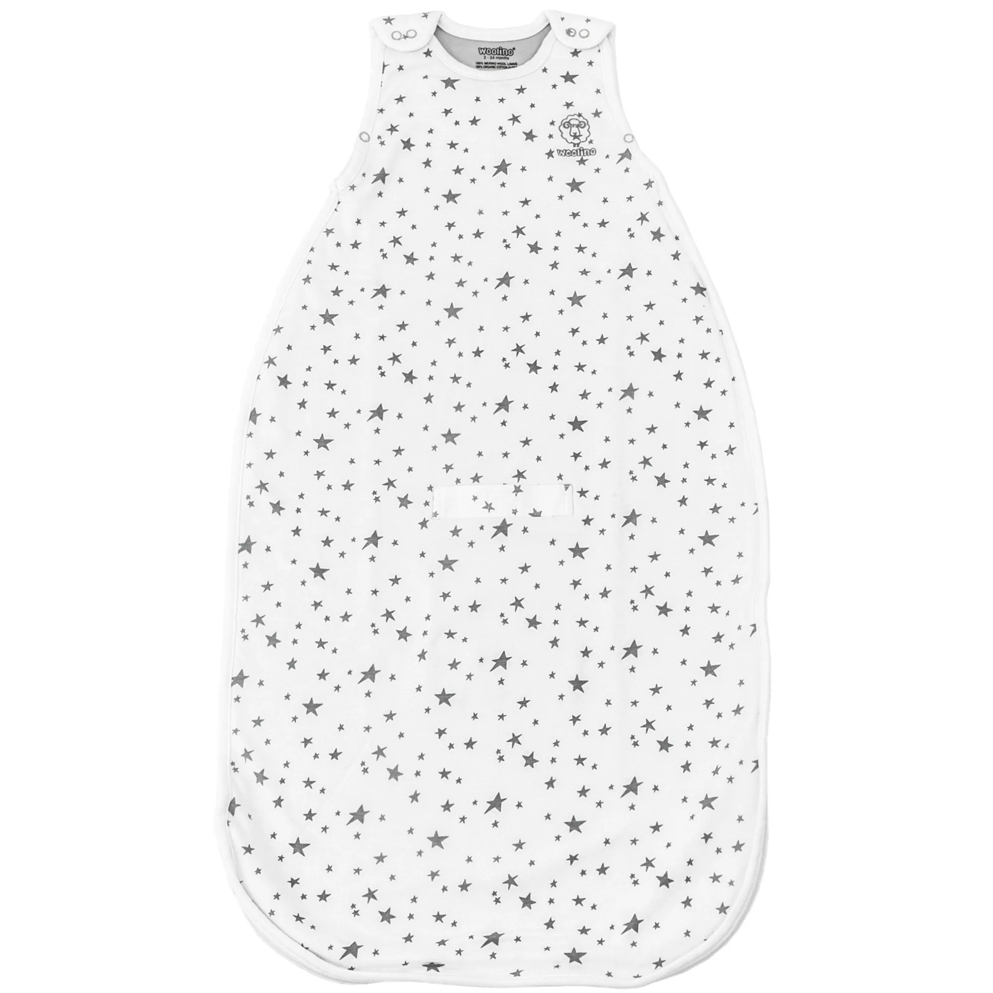 4 Season® Ultimate Baby Sleep Bag, Merino Wool & Organic Cotton, Star White