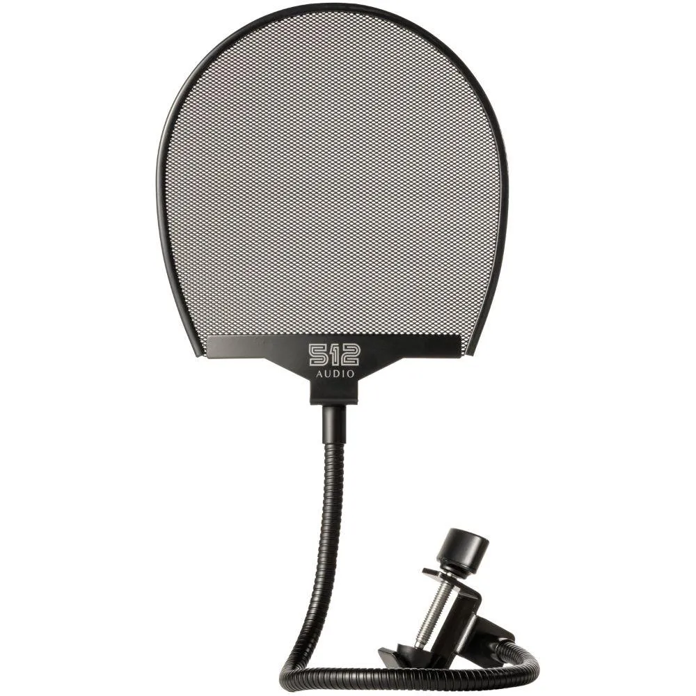 512 Audio Limelight, Dynamic Vocal XLR Microphone Bundle with Pop Filter and Boom Arm