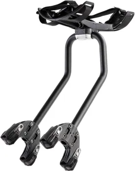 AEROE Rear Bike Rack, Easy Install & Use, Fits All Mountain Bikes incl. E MTB, Gravel Bikes, Road Bikes and Electric Bikes, Bike Cargo Rack Can Carry Any Type of Luggage, Dry Bag or Tent up to 35lbs