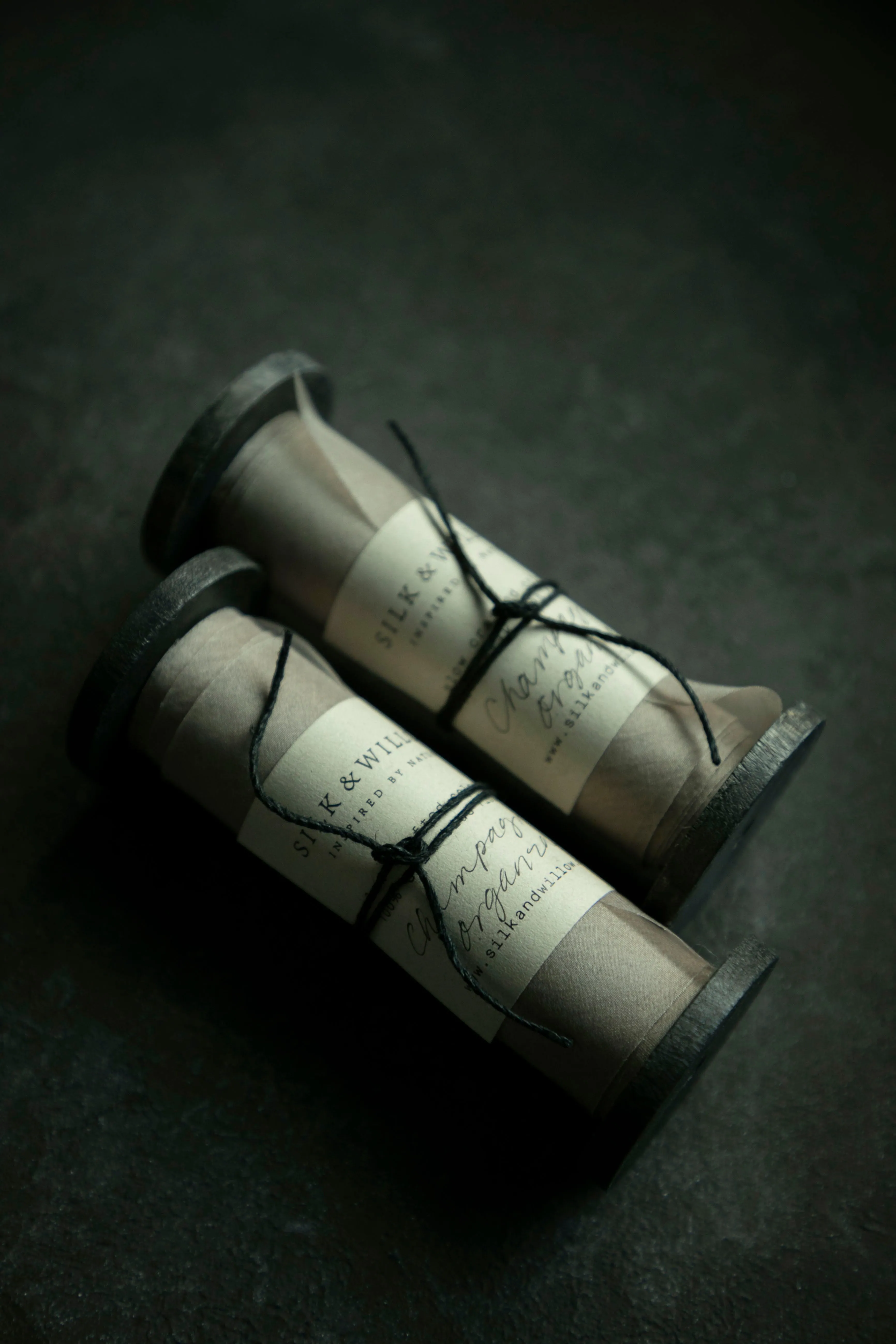Champagne {Organza} Silk Ribbon