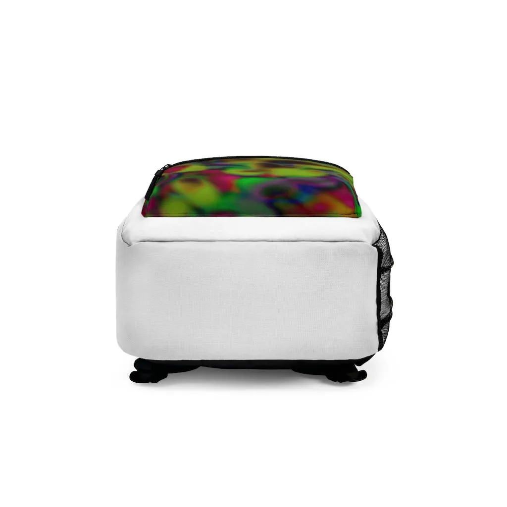 Colorful Cloud Painting Backpack (Made in USA)