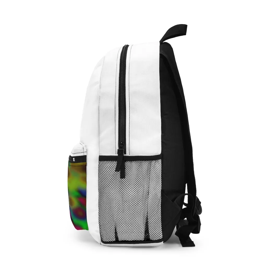 Colorful Cloud Painting Backpack (Made in USA)