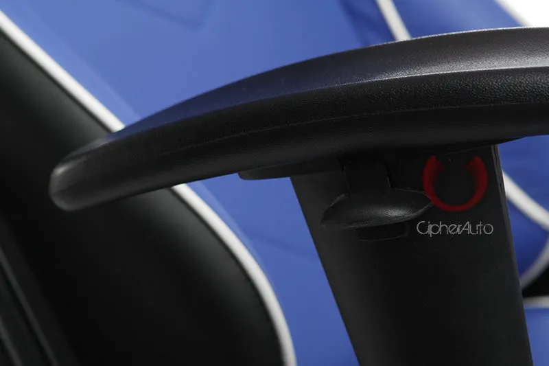 CPA5001 All Blue Leatherette Cipher Auto Office Racing Seat