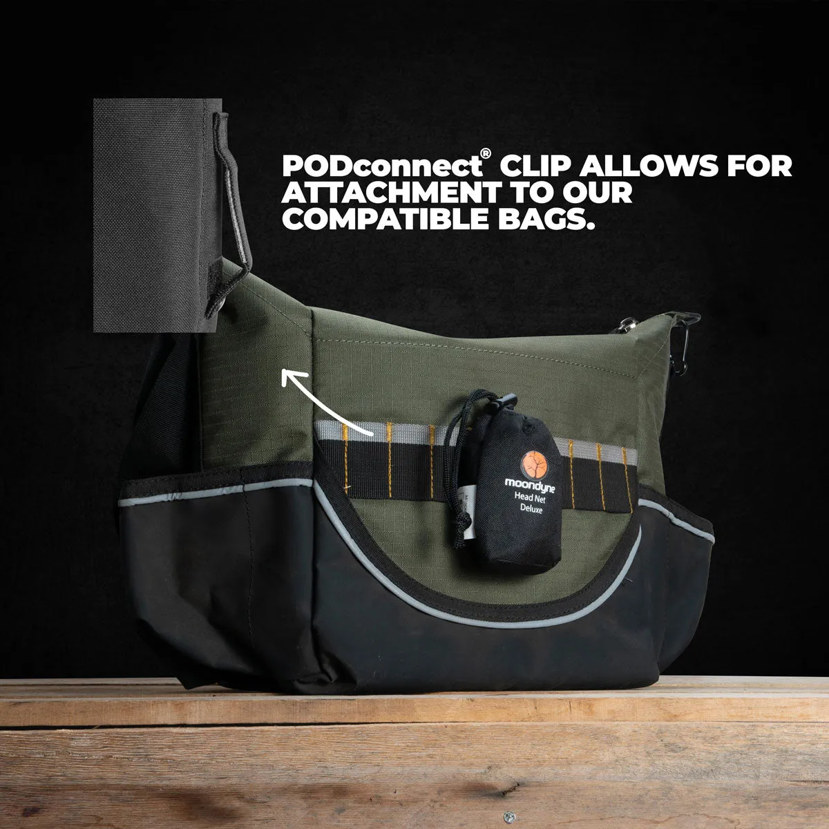 Deluxe Head Net   Carry Bag