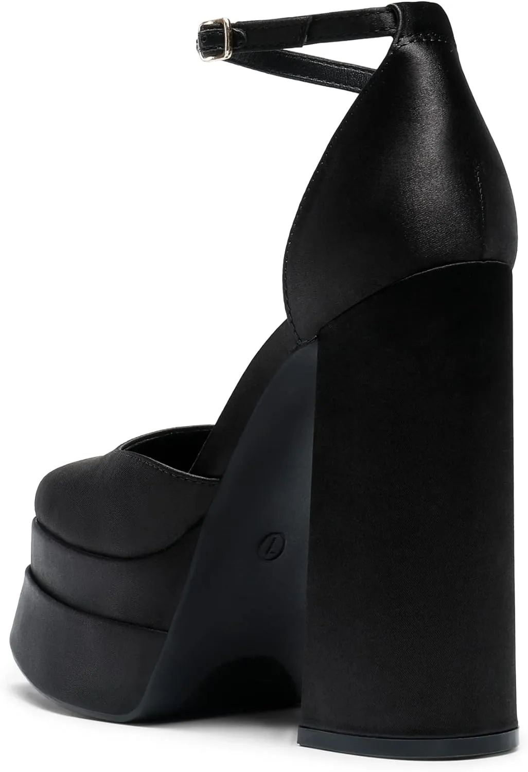 DREAM PAIRS Womens High Chunky Platform Closed Toe Block Heels Square Toe Ankle Strap Dress Wedding Party Pumps Shoes Aurelia