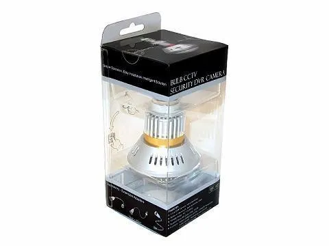 Easy Setup Bulb Spy Camera Nightvision Motion Detect Security Recorder