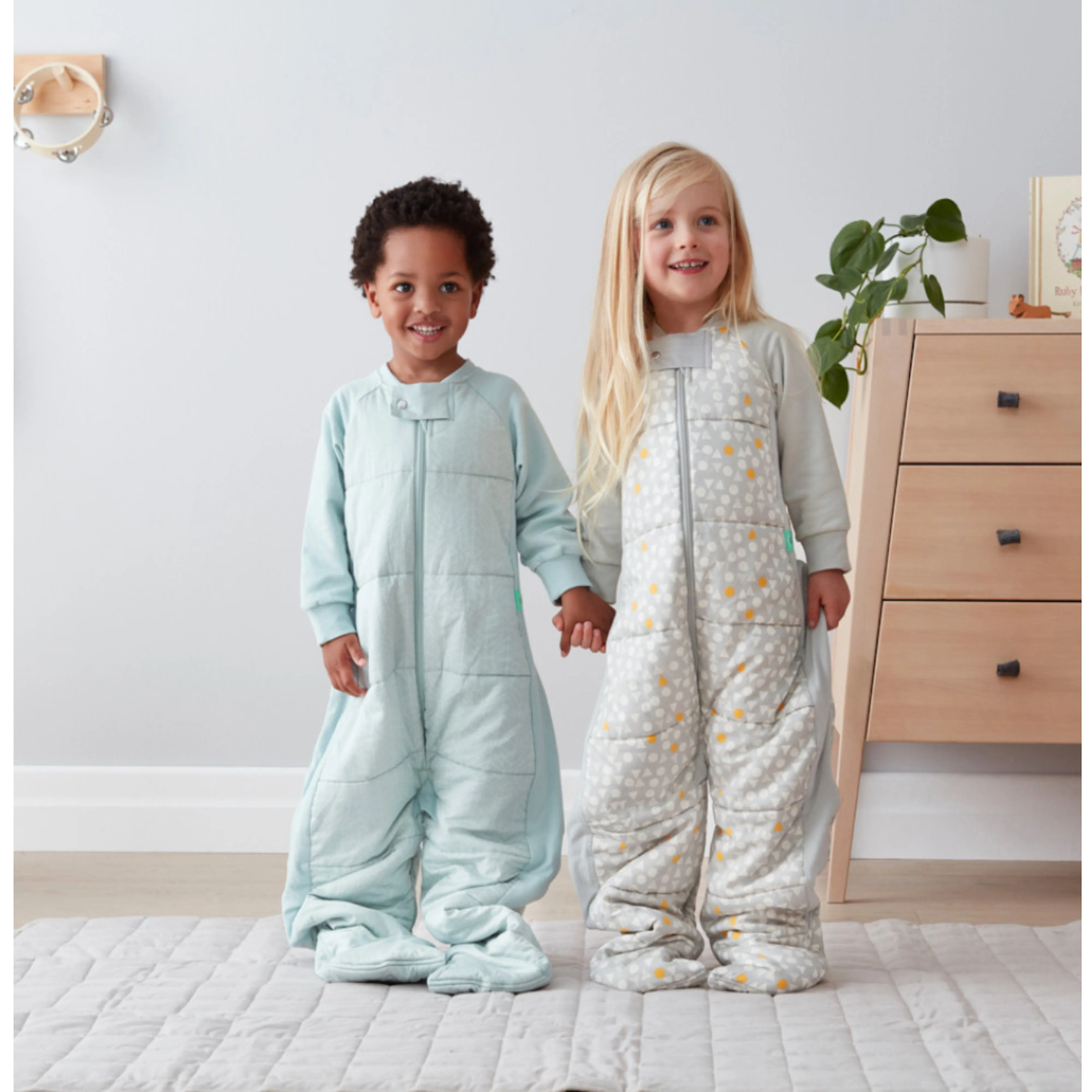 ergoPouch Sleep Suit Bag 3.5 TOG - Triangle Pops