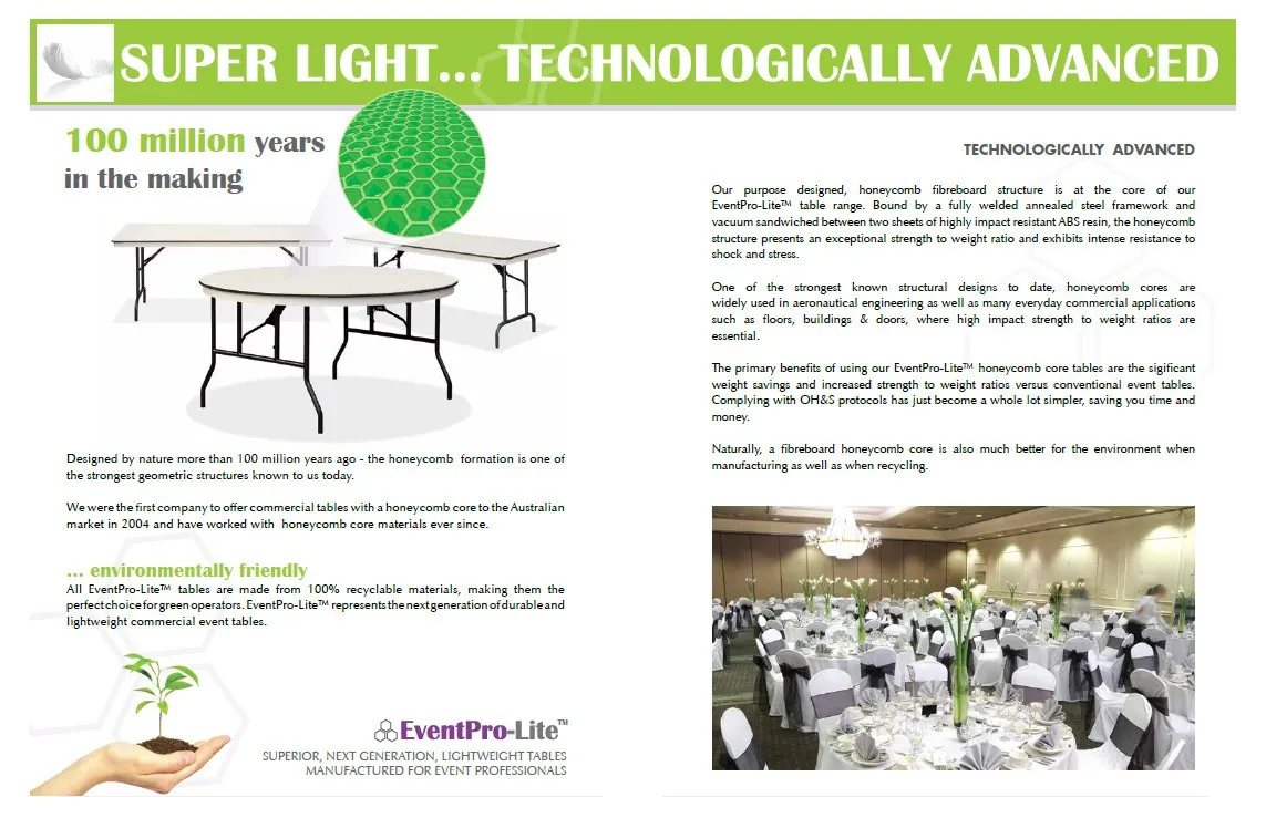 EventPro-Lite - 5ft Trestle Folding Table | In Stock