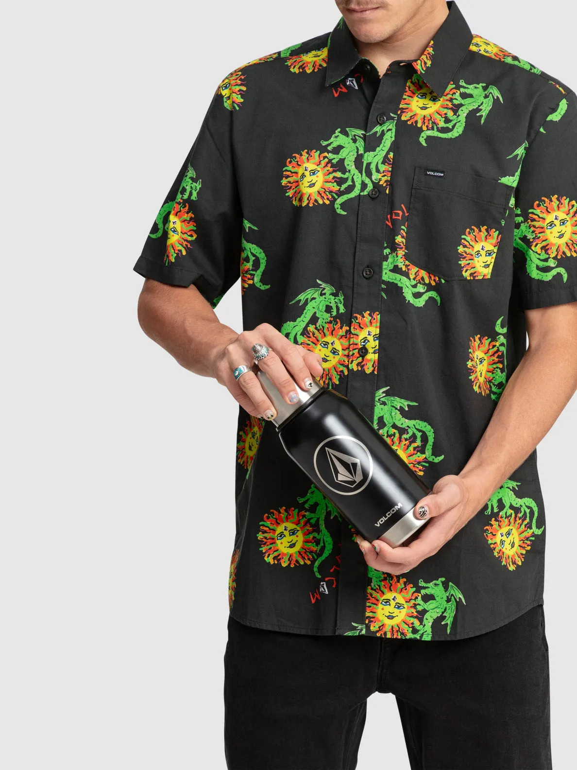 FULL METAL THERMAL BOTTLE - BLACK