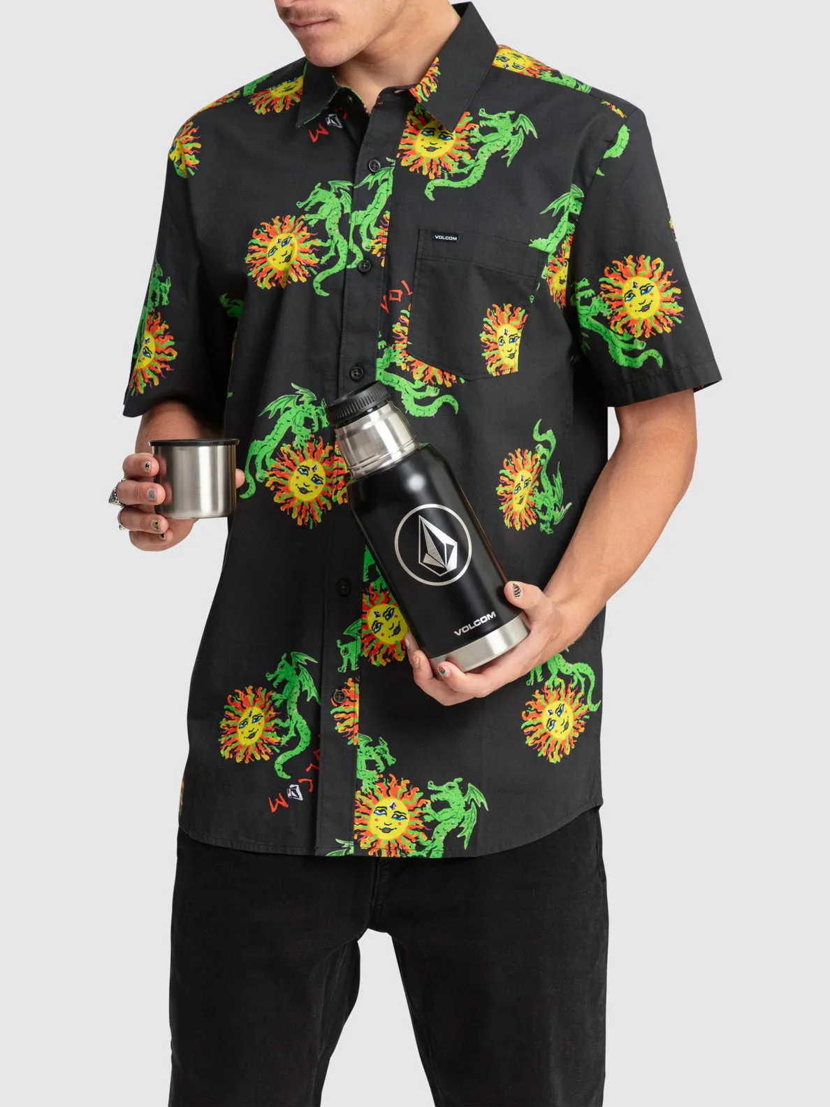 FULL METAL THERMAL BOTTLE - BLACK