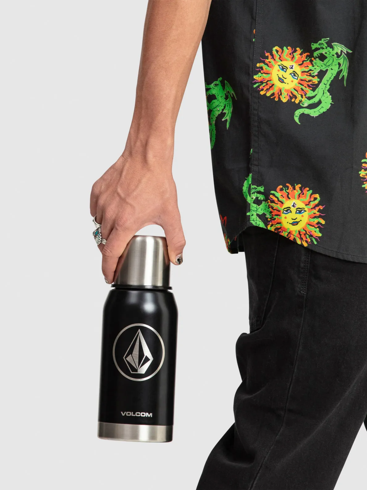 FULL METAL THERMAL BOTTLE - BLACK