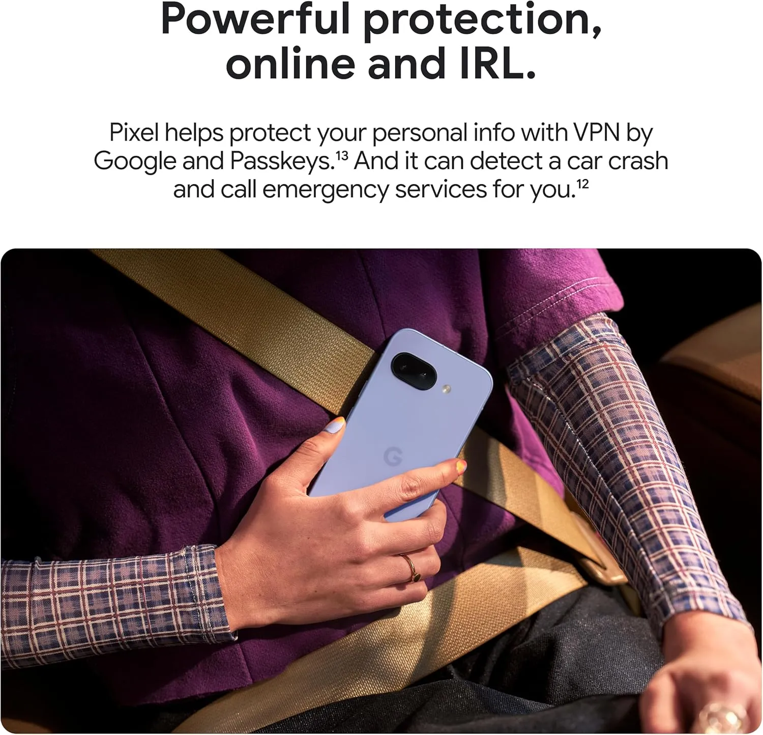 Google Pixel 9a with Gemini - Unlocked Android Smartphone with Incredible Camera and AI Photo Editing, All-Day Battery, and Powerful Security - Porcelain - 128 GB