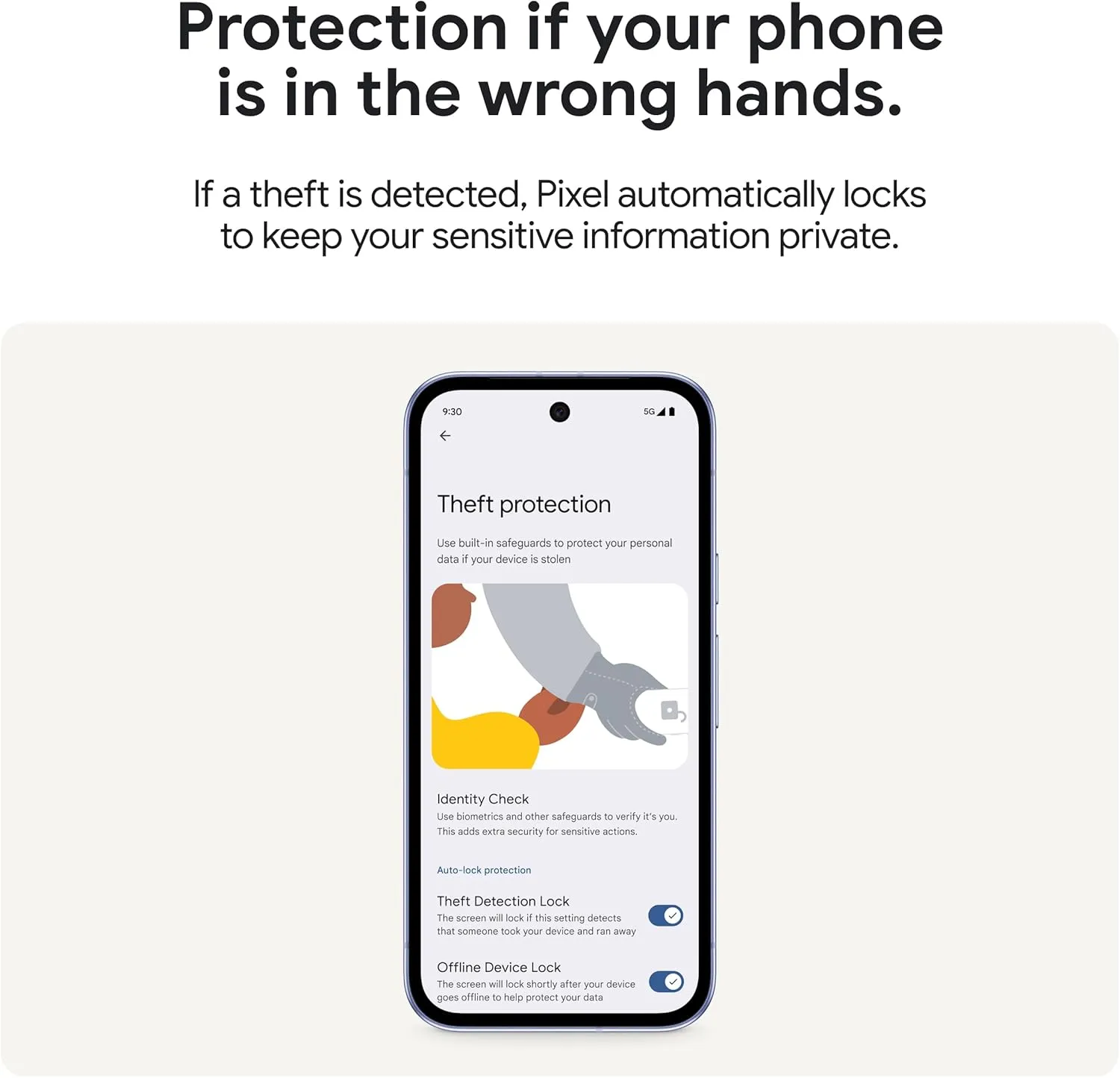 Google Pixel 9a with Gemini - Unlocked Android Smartphone with Incredible Camera and AI Photo Editing, All-Day Battery, and Powerful Security - Porcelain - 128 GB