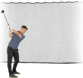 GoSports Sports Netting - 10 ft, 15ft, 20ft - Hitting Net for Golf, Baseball, Hockey, Soccer, LAX and More