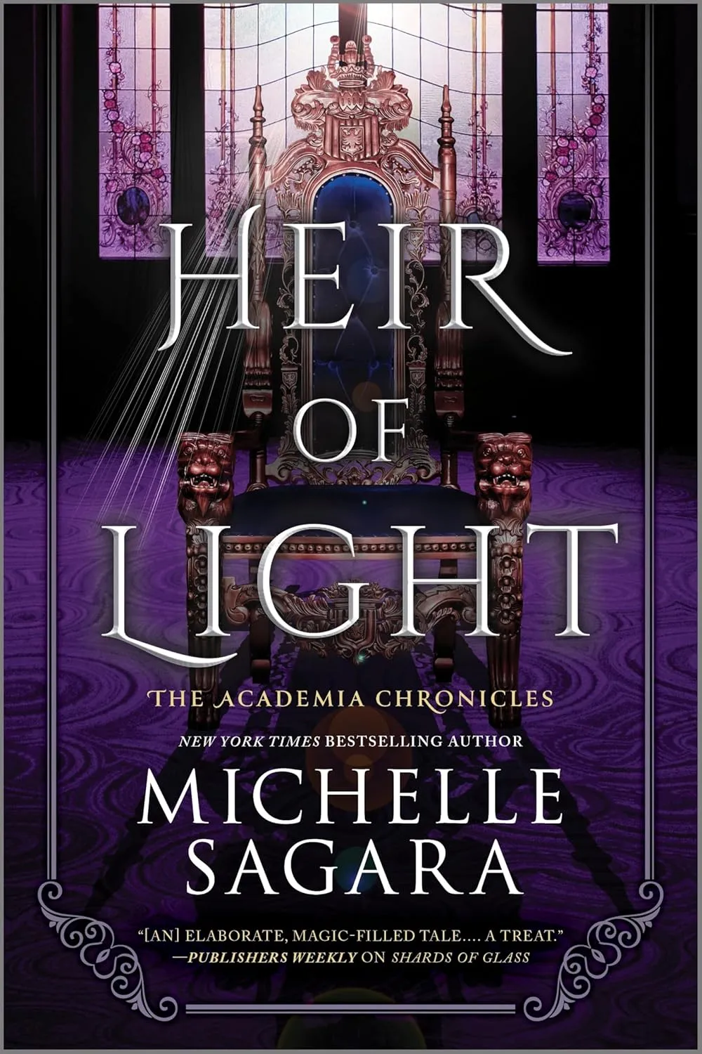 Heir of Light: A Cozy Fantasy Mystery of Inheritance and Betrayal, from the Bestselling Author of the Chronicles of Elantra Series (The Academia Chronicles, 2) Paperback  May 27, 2025