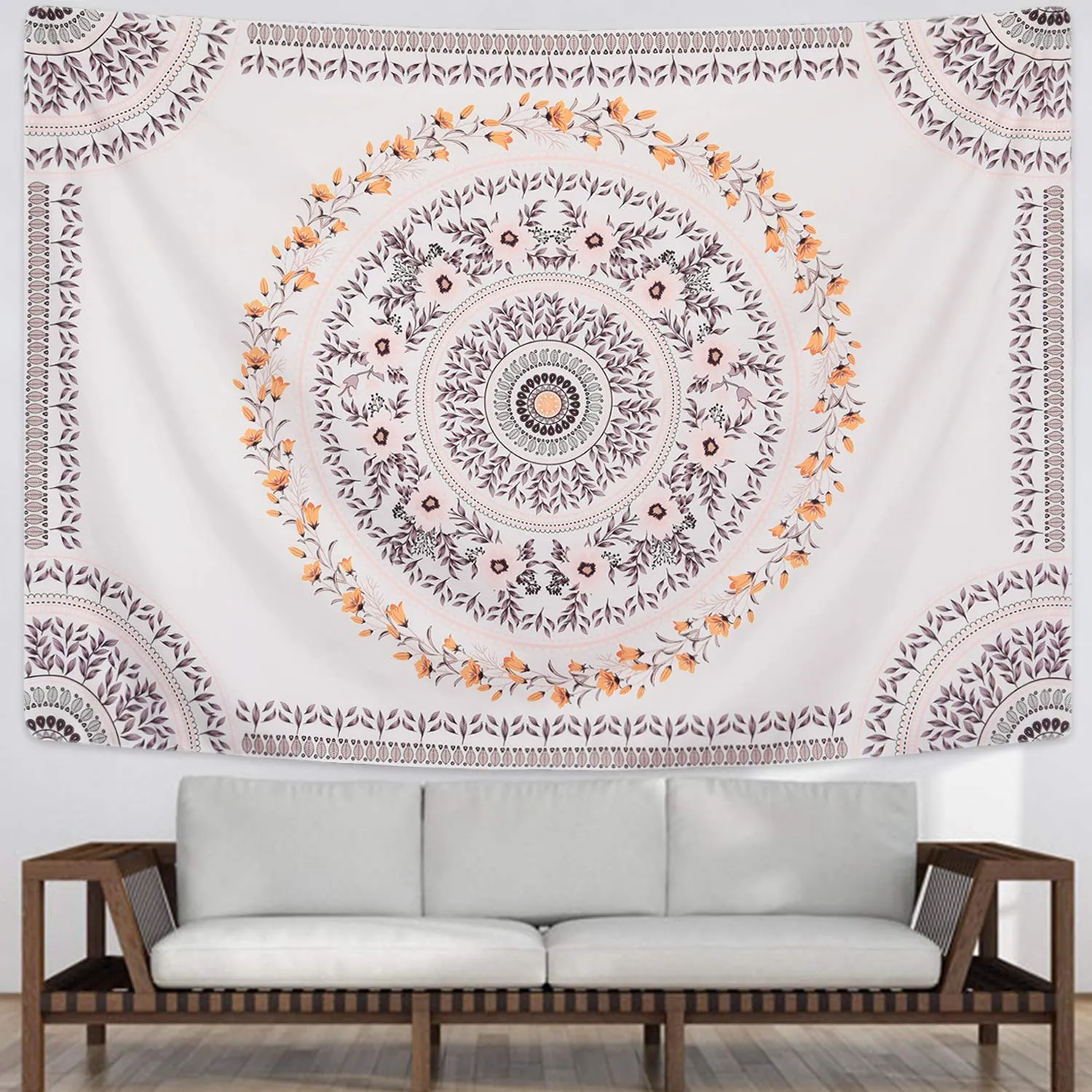 Hippie Floral Tapestry