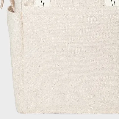 New - Square Convertible Backpack - Universal Thread Off-White