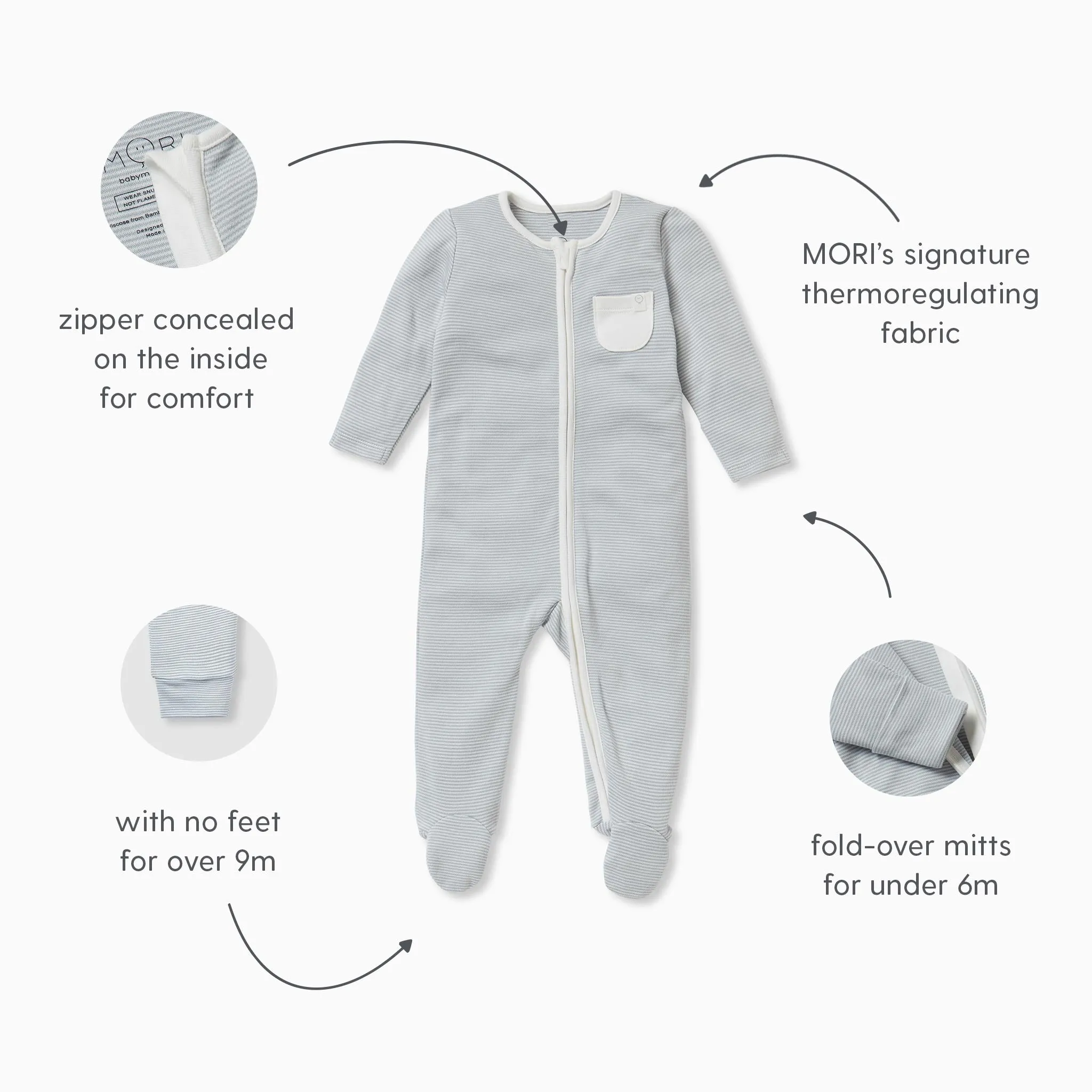 Panda 1.5 TOG Bedtime Set