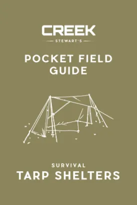 Pocket Field Guide: Survival Tarp Shelters Paperback  January 7, 2022