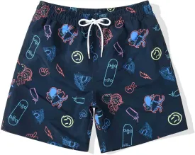 SUNDAY ROSE Swim Trunks for Boy Toddler Bathing Suits Little Kids Quick Dry Beach Board Shorts