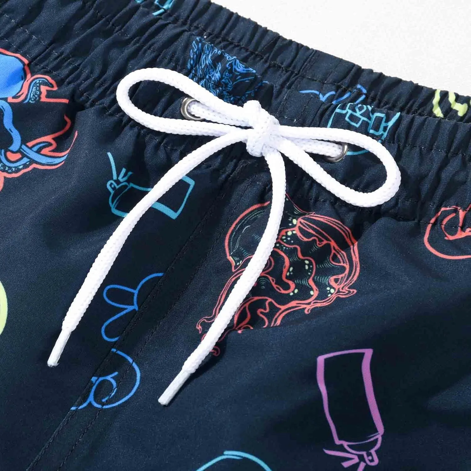 SUNDAY ROSE Swim Trunks for Boy Toddler Bathing Suits Little Kids Quick Dry Beach Board Shorts