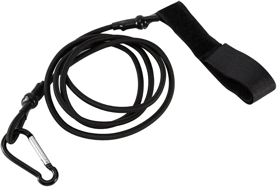 Surfboard Leash, Board Leash Nylon Rubber Adjustment Lightweight Flexible, Paddle Board Leash for Ankle Paddle Body Board Surfboard River Rafts Water Sports Activities