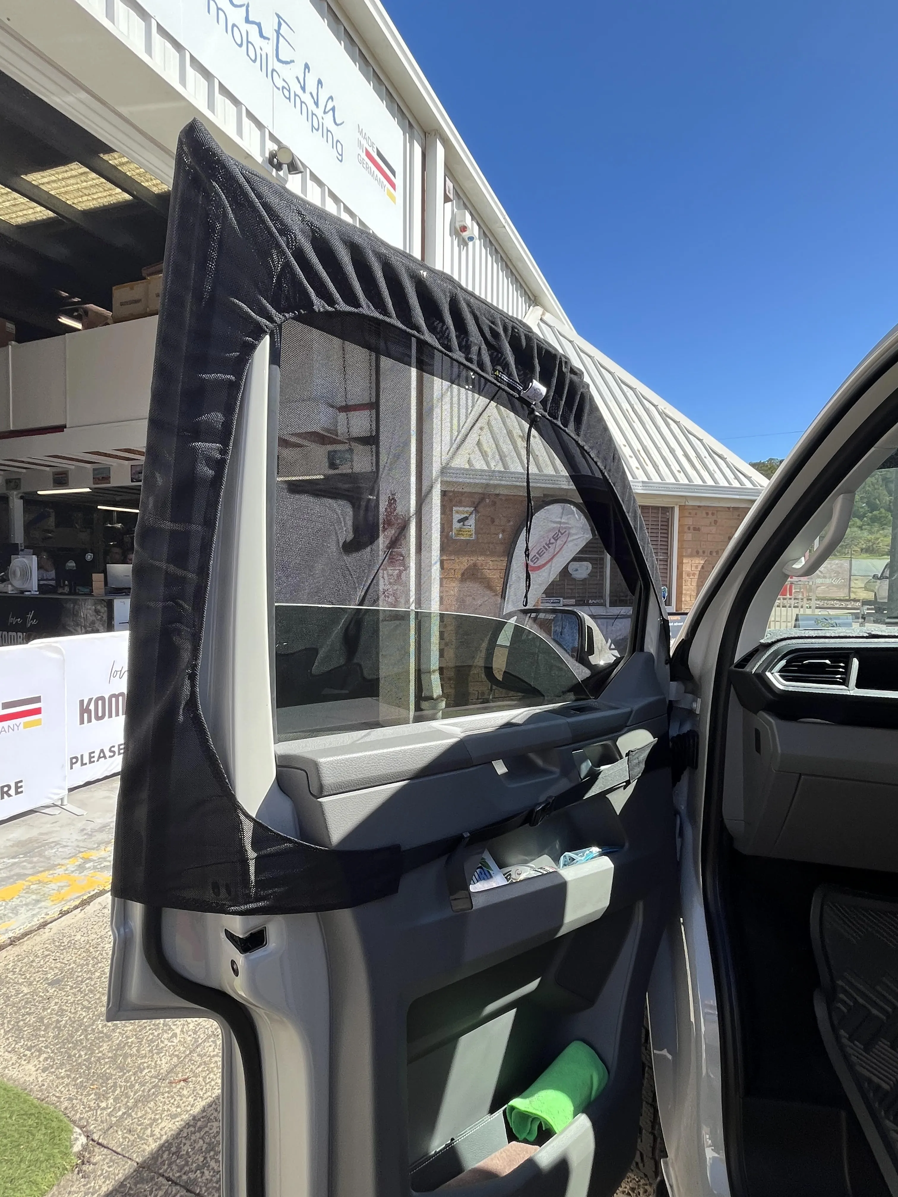 Universal Magnetic Front Window Fly Screens - For Cars and Vans