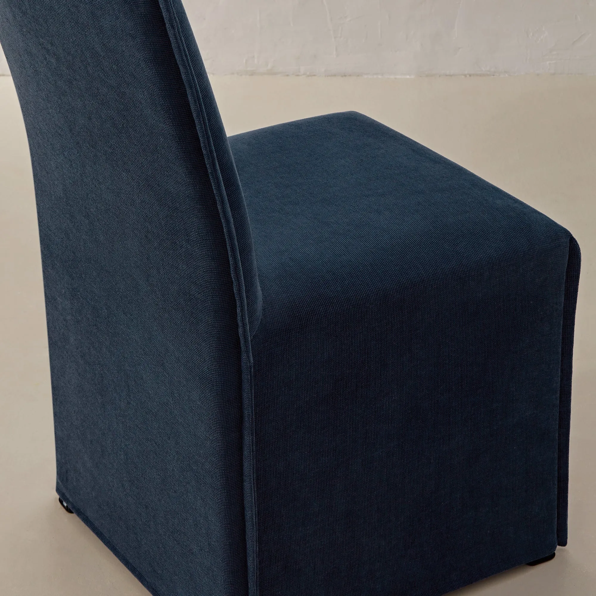 Washable Upholstered Dining Chair | 15" Back Height in Sumi (Set of 2)